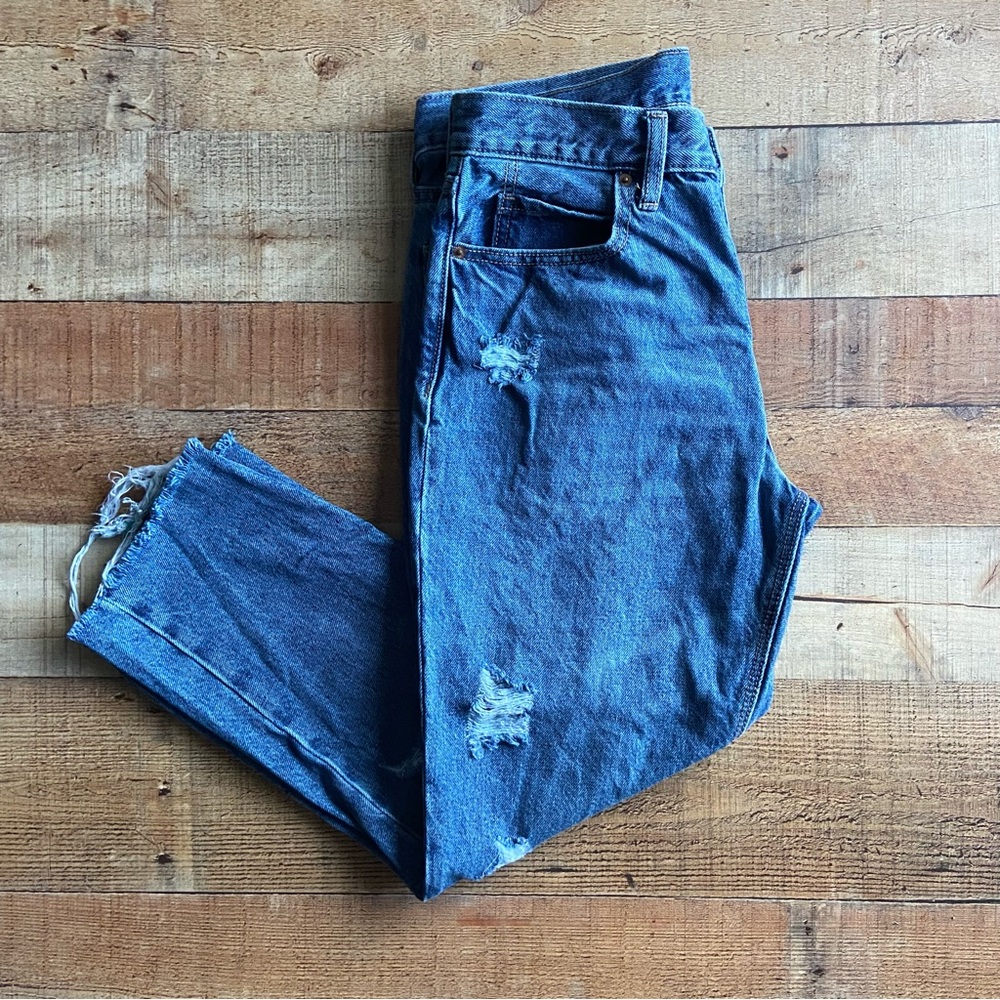 Old Navy Slouchy Straight Jeans 8